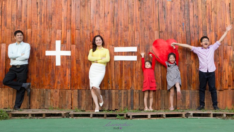 Chụp hình gia đình chuyên nghiệp tại tphcm