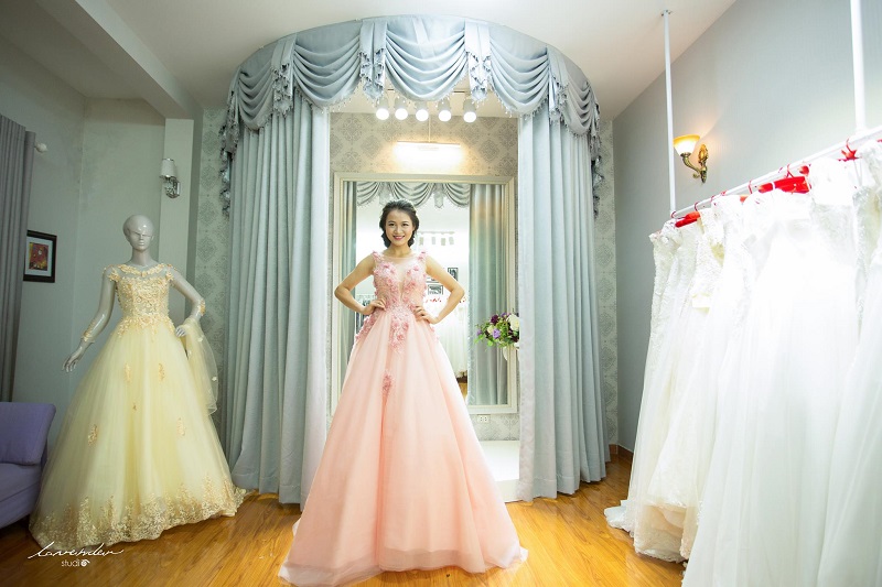 chỗ nào cho thuê váy cưới đẹp tại Đà Lạt
