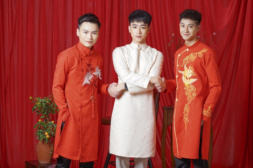 Thuê áo dài Tết cho Nam giới ở Đà Nẵng
