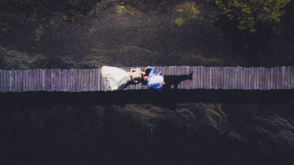 Chụp hình cưới Hồ Cốc bằng Flycam