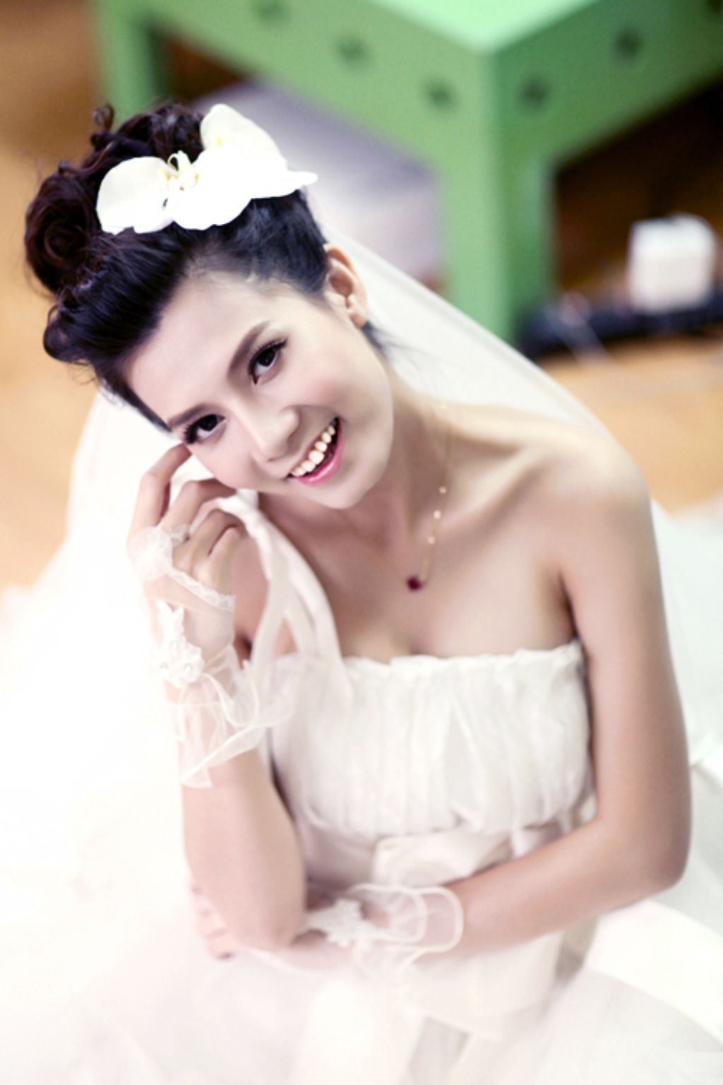 Ý tưởng chụp ảnh cô dâu đơn Hàn Quốc nhẹ nhàng sang trọng