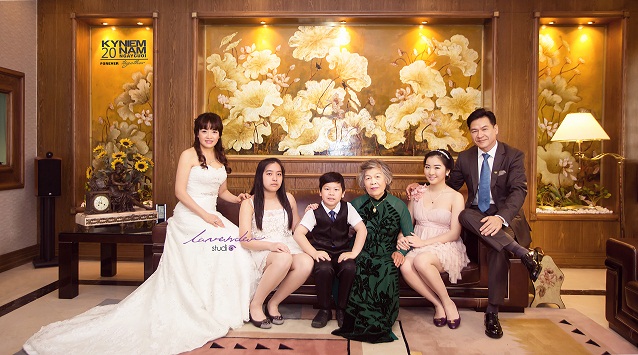 Chụp hình gia đình-chụp hình gia đình đẹp tại sài gòn