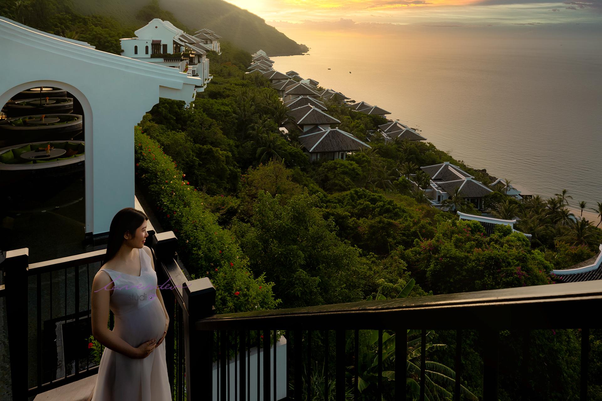Chụp hình bầu nghệ thuật ở resort Intercontinental Đà Nẵng khi đi du lịch Chụp hình bầu nghệ thuật ở resort Intercontinental Đà Nẵng