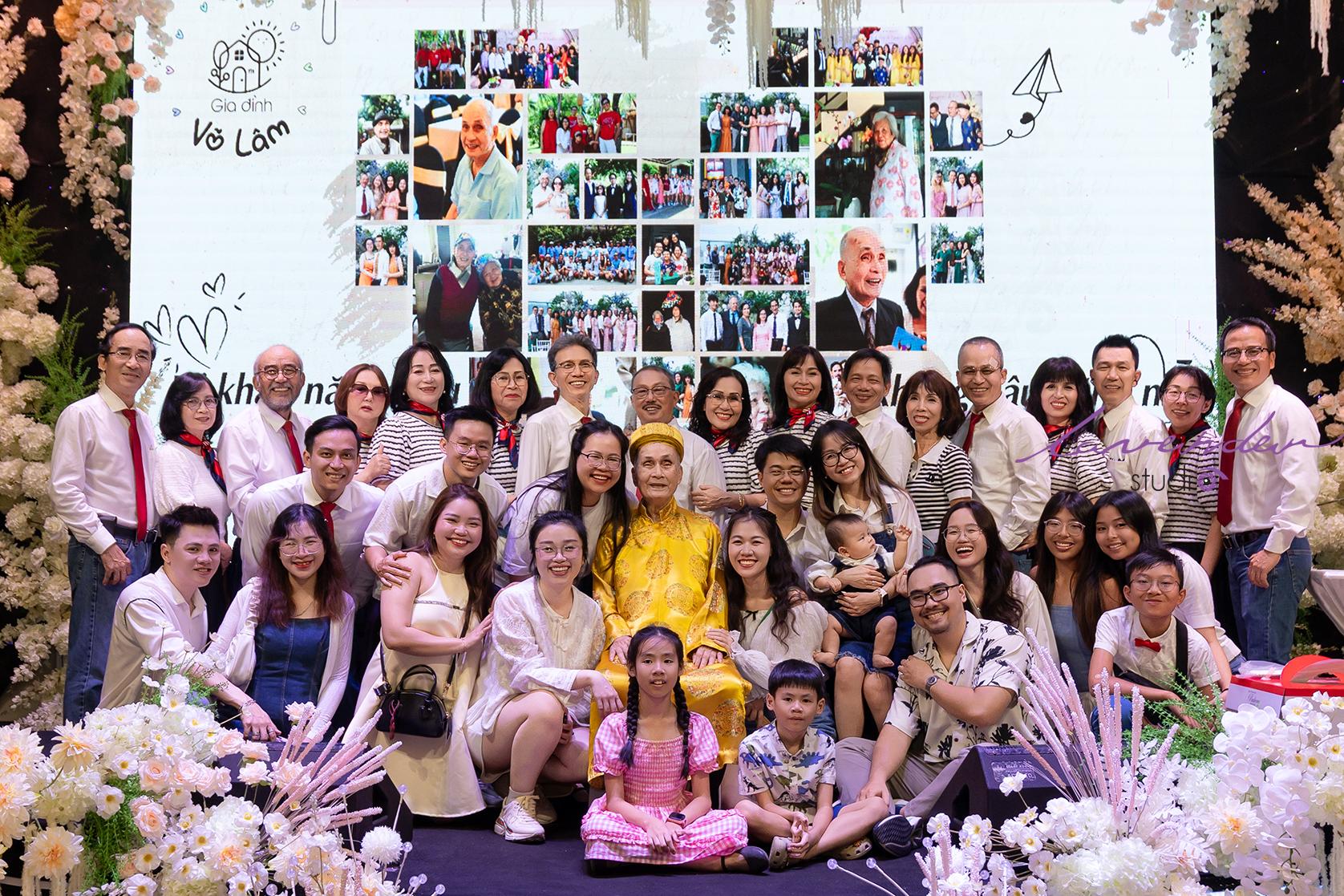 Giá chụp hình đại gia đình bao nhiêu tiền tại Lavender studio Giá chụp hình đại gia đình bao nhiêu tiền