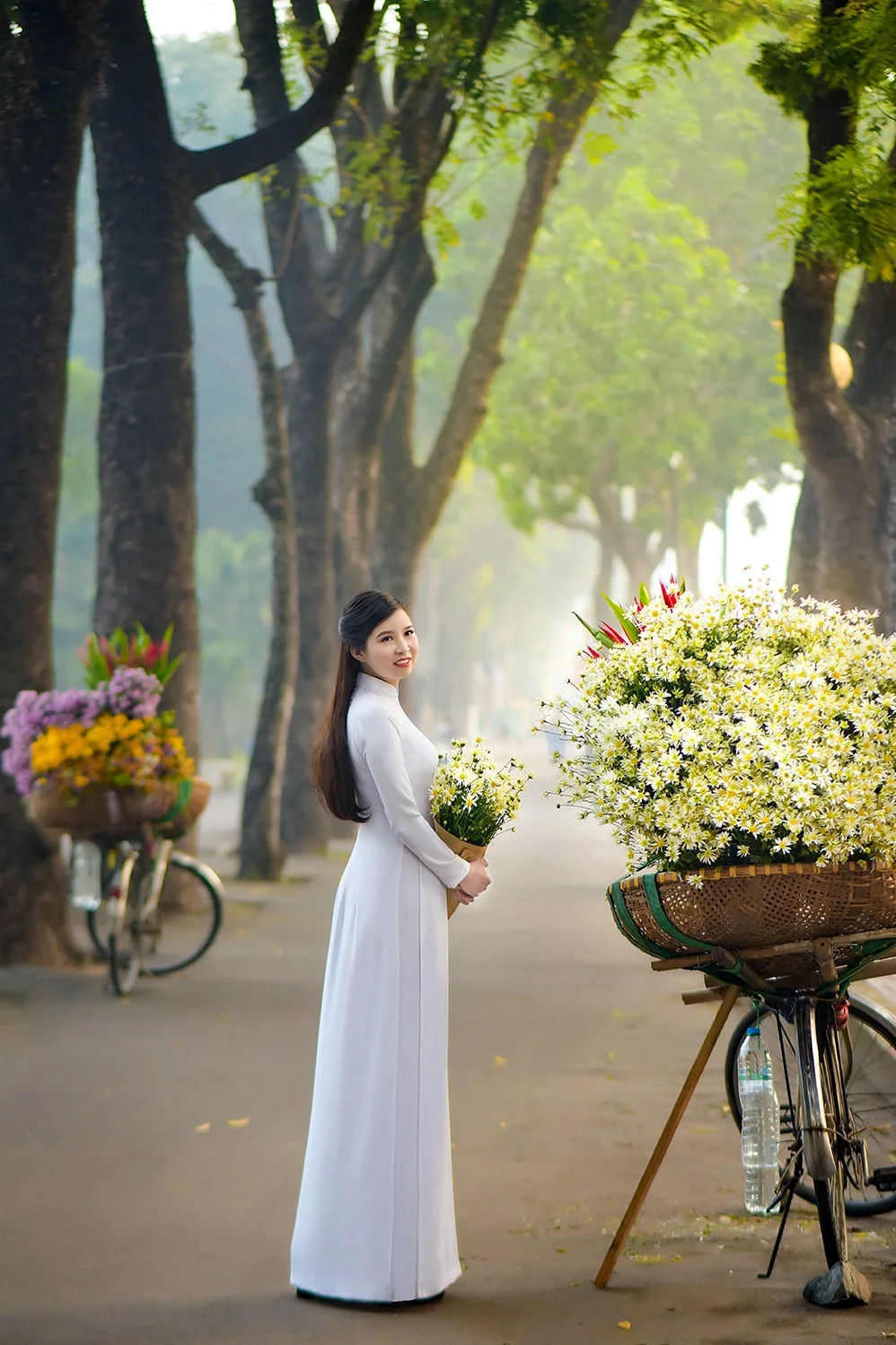 Giá gói chụp ảnh áo dài ngoại cảnh ở Hà Nội đẹp