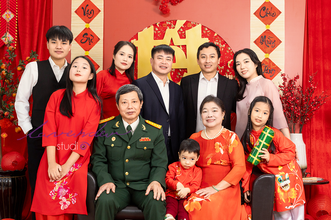 Dịch vụ chụp ảnh đại gia đình ở Đà Nẵng dịp Tết