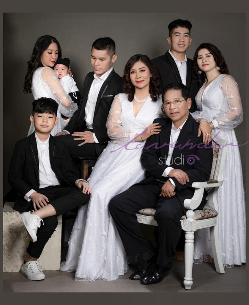 Giá chụp hình gia đình tại Lavende studio TP HCM
