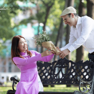 Chụp hình cưới ngoại cảnh tại Sài Gòn