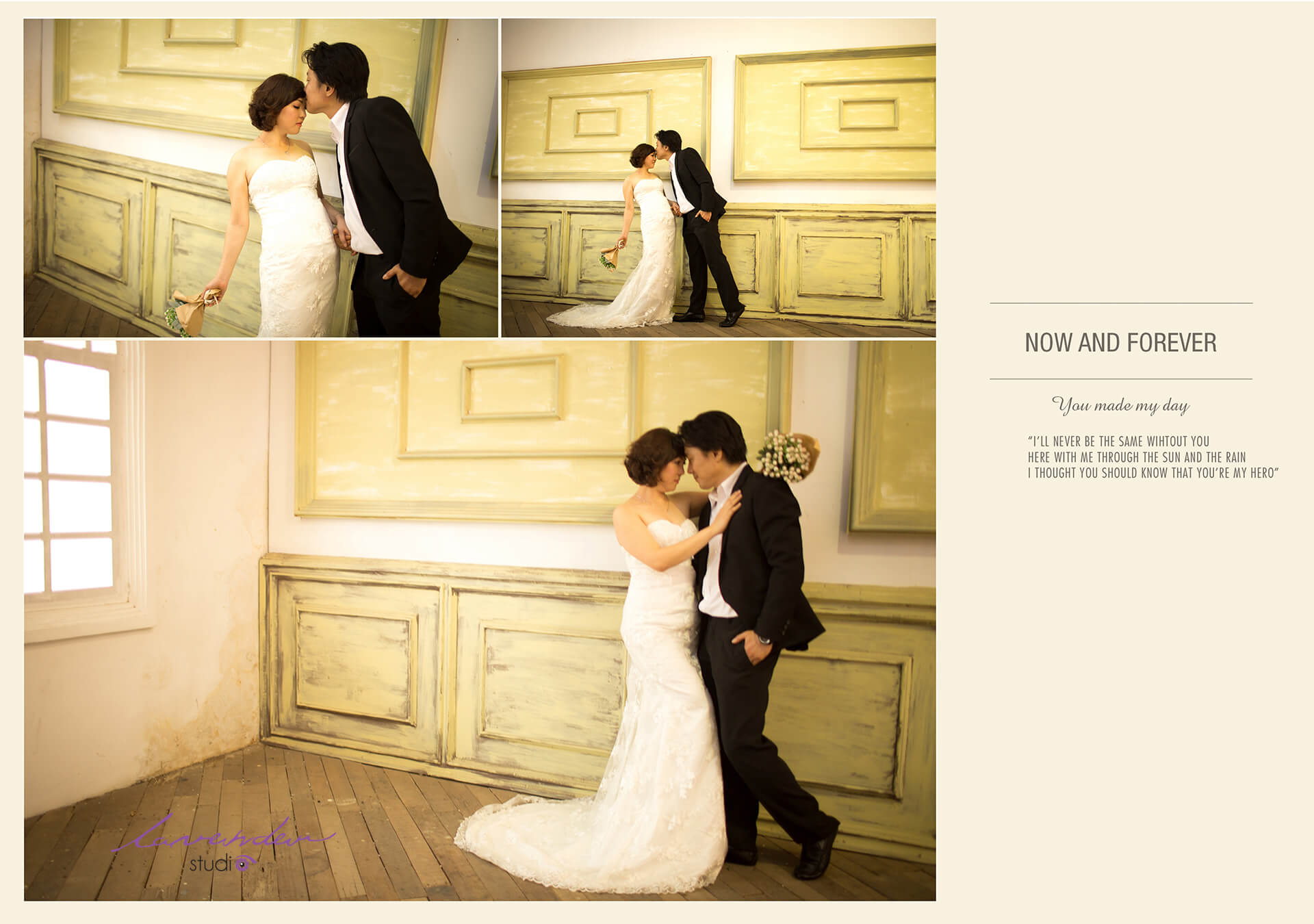 phim trường chụp ảnh cưới lavender studio