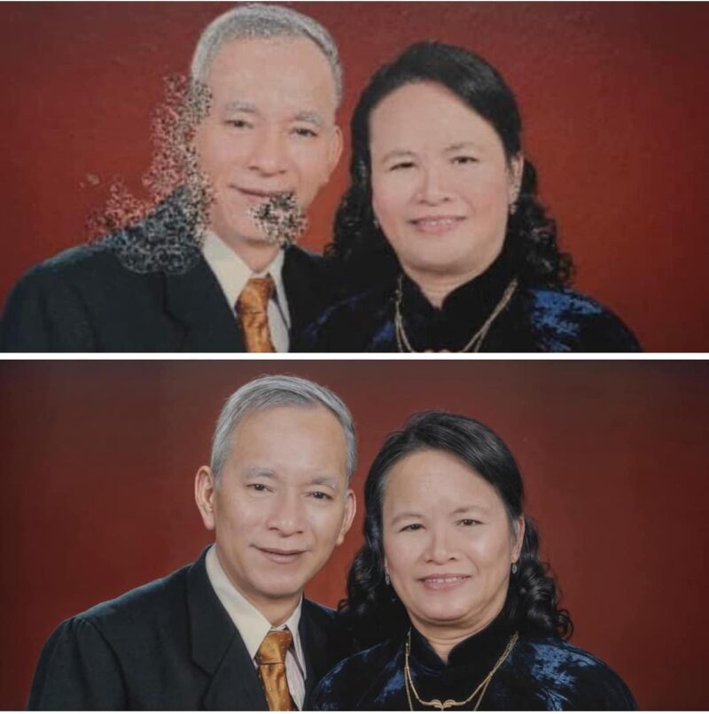 Phục chế ảnh cũ bằng ai- xu hướng mới nhất hiện nay