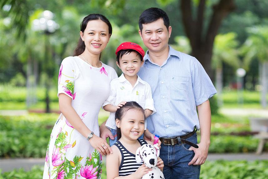 Studio ảnh gia đình uy tín chất lượng hàng đầu Hà Nội